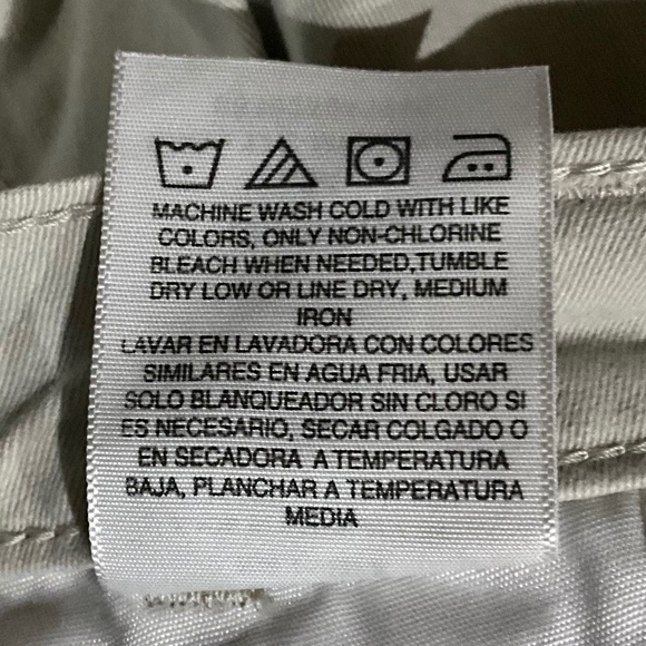 Wrangler Originals Light Beige Shorts Sz 34 - Picture 8 of 12